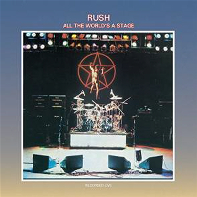 Rush - All The World&#39;s A Stage (180g)(2LP)(Back To Black Series)(Free MP3 Download)(Gatefold Cover)