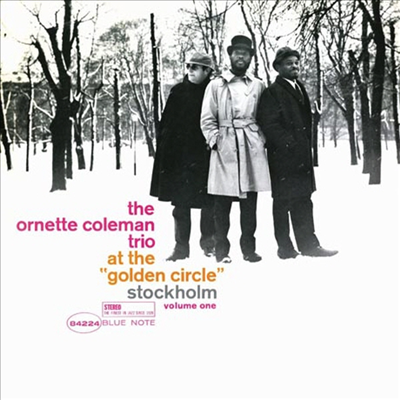 Ornette Coleman Trio - At The Golden Circle Stockholm Vol. 1 (Remastered)(Limited Edition)(180g Audiophile Vinyl LP)(Back To Blue Series)(MP3 Voucher)