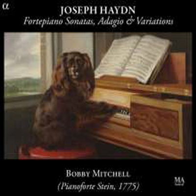 하이든: 피아노 소나타 38번, 43번 &amp; 58번 - 포르테피아노반 (Haydn: Piano Sonatas Nos.38, 43 &amp; 58 for Fortepiano)(CD) - Bobby Mitchell