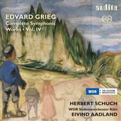 그리그: 교향곡 & 피아노 협주곡 (Grieg: Symphony In C Minor & Piano Concerto) (SACD Hybrid) - Eivind Aadland