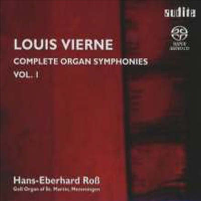 루이스 비에른: 오르간 교향곡 1번 &amp; 2번 (Louis Vierne: Organ Symphonies Nos.1 &amp; 2 (SACD Hybrid) - Hans-Eberhard Ross