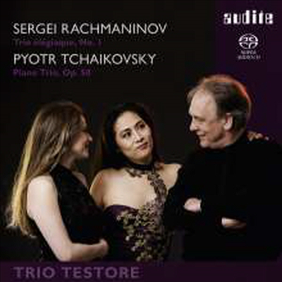 차이코프스키 & 라흐마니노프: 피아노 삼중주 (Tchaikovsky & Rachmaninov: Works for Piano Trio) (Digipack)(SACD Hybrid) - Trio Testore