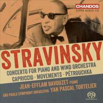 스트라빈스키: 피아노와 관현악을 위한 작품집 (Stravinsky: Works for Piano and Orchestra) (SACD Hybird) - Jean-Efflam Bavouzet