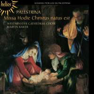 팔레드스트리나: 재림절과 크리스마스를 위한 작품집 (Palestrina: Missa Hodie Christus natus est)(CD) - Martin Baker
