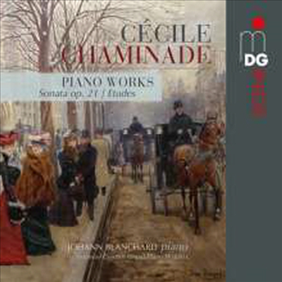 샤미나드: 피아노 작품집 (Chaminade: Works for Piano) (SACD Hybrid) - Johann Blanchard