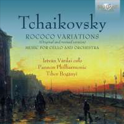 차이코프크시: 로코코 변주곡 - 오리지널반 & 피첸하겐반 (Tchaikovsky: Variations On A Rococo Theme, Op. 33 - Original & Fitzenhagen)(CD) - Istvan Vardai