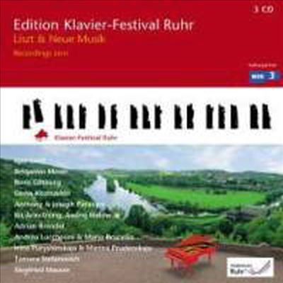 루르 피아노 페스티발 27집 - 리스트와 현대 음악 (Ruhr Piano Festival Edition Vol. 27 - Liszt Recordings 2011) (3CD) - 여러 아티스트