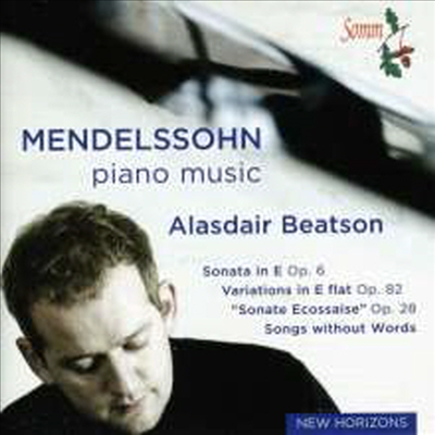 멘델스존: 피아노 소나타, 변주곡 &amp; 환상곡 (Mendelssohn: Piano Sonata In E Major, Op. 6, Variations In E Flat Major, Op. 82 &amp; Fantasia In F Sharp Minor, Op. 28)(CD) - Alasdair Beatson