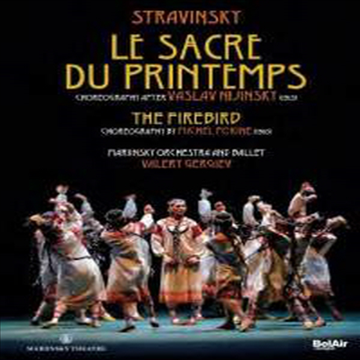 스트라빈스키: 불새 & 봄의 제전 (Stravinsky: The Rite of Spring & The Firebird) (2014)(DVD) - Valery Gergiev