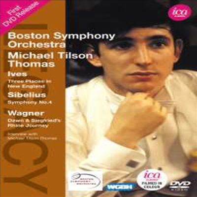 26세 마이클 틸슨 토마스가 지휘하는 아이브스, 시벨리우스 & 바그너 (Michael Tilson Thomas conducts Ives, Sibelius & Wagner) (DVD) (2014) - Michael Tilson Thomas