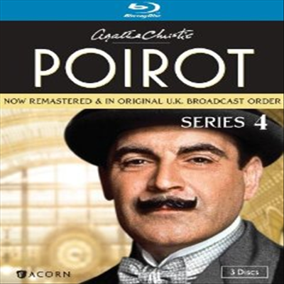 Agatha Christie&#39;s Poirot: Series 4 (아가사 크리스티 : 명탐정 포와로) (한글무자막)(2Blu-ray)