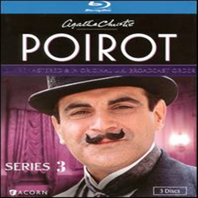 Agatha Christie&#39;s Poirot: Series Three (아가사 크리스티 : 명탐정 포와로) (한글무자막)(3Blu-ray) (2012)