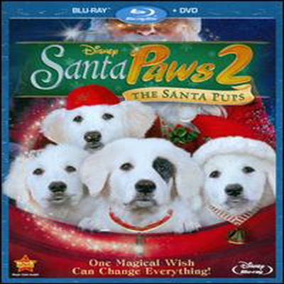 Santa Paws 2: The Santa Pups (산타 포스2) (한글무자막)(Blu-ray + DVD Combo) (1000)
