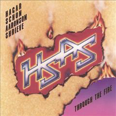 HSAS (Sammy Hager, Neal Schon, Kenny Aaronson & Michael Shrieve ) - Through The Fire (Ltd. Ed)(Remastered)(Paper Sleeve)(SHM-CD)(일본반)