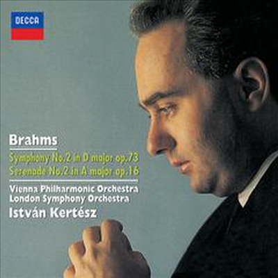 브람스: 교향곡 2번, 세레나데 2번 (Brahms: Symphony No.2, Serenade No.2) (일본반)(CD) - Istvan Kertesz
