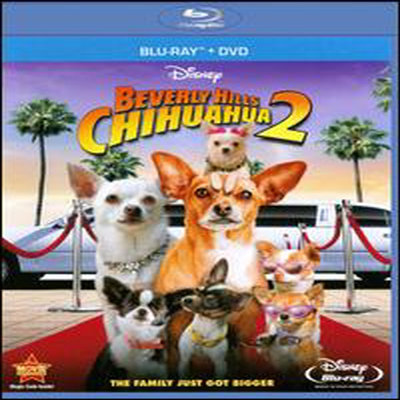 Beverly Hills Chihuahua 2(비벌리힐스 치와와2) (한글무자막)(Two-Disc Blu-ray/DVD Combo) (2011)