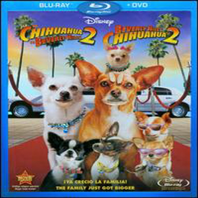 Beverly Hills Chihuahua 2 (비벌리힐스 치와와2) (한글무자막)(Two-Disc Blu-ray/DVD Combo) (Spanish Edition)