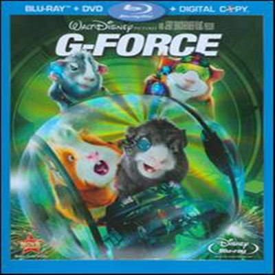 G-Force (기니피그 특공대 )(한글무자막)(Three-Disc DVD/Blu-ray Combo +Digital Copy) (2009)