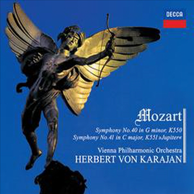 모차르트: 교향곡 40, 41번 '주피터' (Mozart: Symphonies No.40 & 41 'Jupiter') (일본반)(CD) - Herbert Von Karajan