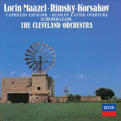 림스키-코르사코프: 스페인 기상곡, 세헤라제데 (Rimsky-Korsakov: Capriccio Espagnol, Scheherazade) (일본반)(CD) - Lorin Maazel