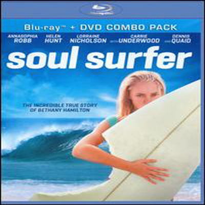 Soul Surfer (소울서퍼) (한글무자막)(Two-Disc Blu-ray/DVD Combo) (2011)