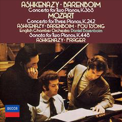 모차르트: 두대의 피아노를 위한 협주곡, 세대의 피아노를 위한 협주곡 (Mozart: Concerto For 2pianos, Concerto For 3 pianos) (일본반)(CD) - Vladimir Ashkenazy