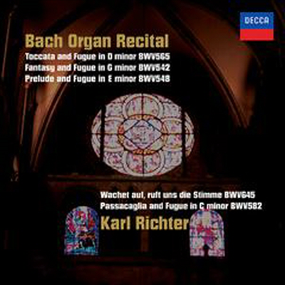 바흐: 오르간 작품집 (Bach: Works For Organ) (일본반)(CD) - Karl Richter