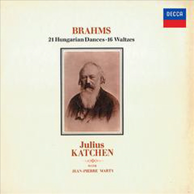 브람스: 헝가리 무곡, 왈츠 (Brahms: Hungarian Dances, Waltzes) (일본반)(CD) - Julius Katchen