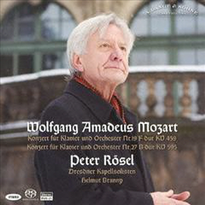 모차르트: 피아노 협주곡 19, 27번 (Mozart: Piano Concerto No.19 & 27) (SACD Hybrid)(일본반) - Peter Rosel