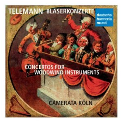 텔레만: 관악 협주곡 (Telemann: Concertos For Woodwind Instruments) - Michael Scheider