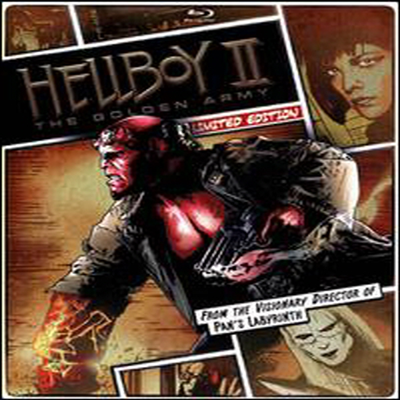 Hellboy II: The Golden Army (헬보이2 : 골든 아미) (Steelbook) (한글무자막)(Blu-ray + DVD + Digital Copy + UltraViolet) (2008)