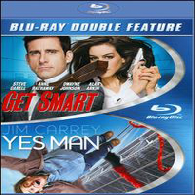 Get Smart (겟 스마트)/Yes Man (예스 맨) (Double Feature) (한글무자막)(2Blu-ray) (2013)