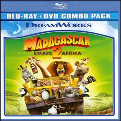 Madagascar: Escape 2 Africa (마다가스카 2) (한글무자막)(Blu-ray+DVD) (2013)
