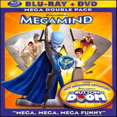Megamind (메가마인드) (한글무자막)(Blu-ray+DVD) 92013)