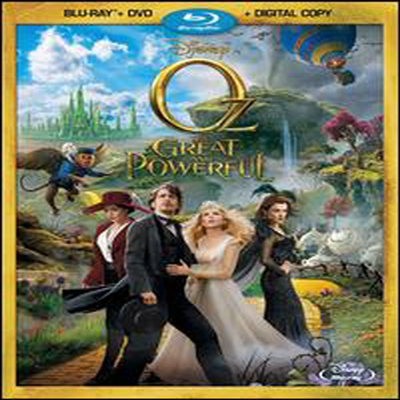 Oz the Great and Powerful (오즈 그레이트 앤드 파워풀) (한글무자막)(Blu-ray / DVD + Digital Copy) (2013)