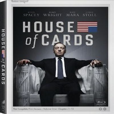House of Cards: The Complete First Season (하우스 오브 카드: 컴플리트 시즌 1) (한글무자막)(4Blu-ray)(Boxser) (2013)