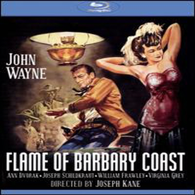 Flame of Barbary Coast (플레임 오브 바바리 코스트) (Black &amp; White)(한글무자막)(Blu-ray) (1945)