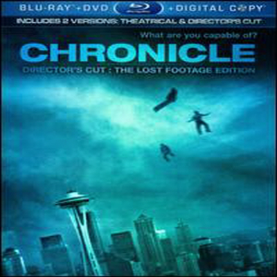 Chronicle (크로니클 ) (한글무자막)(Two-Disc Blu-ray/DVD Combo +Digital Copy) (2012)
