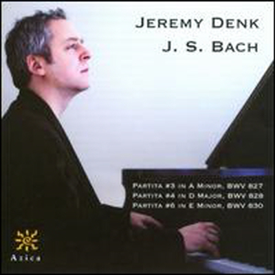 바흐: 파르티타 3, 4 & 6번 (Bach Partitas No.3 & 4 & 6)(CD) - Jeremy Denk