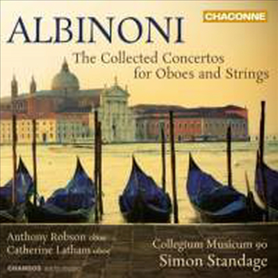 알비노니: 오보에와 현을 위한 협주곡집 (Albinoni: Concerto for Oboe &amp; Strings) (3CD) - Anthony Robson