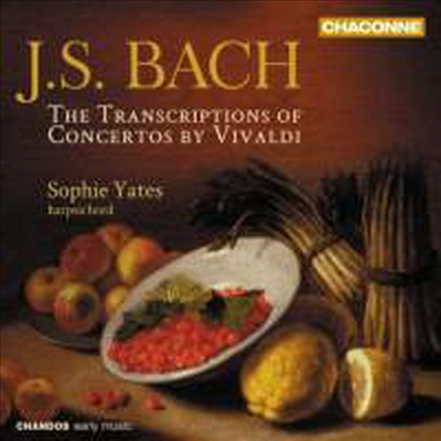 바흐: 비발디 & 마르첼로 협주곡 편곡반 (Bach: The Transcriptions of Concertos by Vivaldi & Marcello)(CD) - Sophie Yates