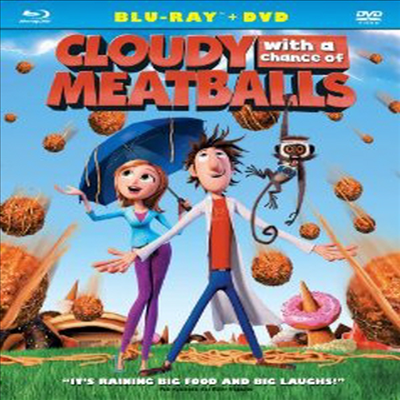 Cloudy with a Chance of Meatballs (하늘에서 음식이 내린다면) (2Blu-ray/DVD Combo) (한글무자막)(Blu-ray) (2009)