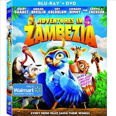 Adventures in Zambezia (잠베지아: 신비한 나무섬의 비밀) (Blu Ray + DVD)