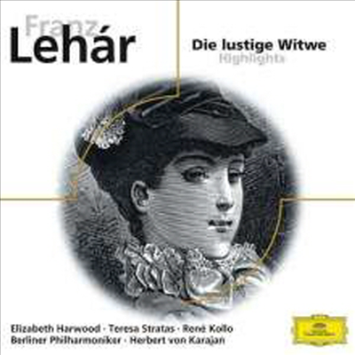 레하르: 메리 위도우 - 하이라이트 (Lehar: The Merry Widow - Highlights)(CD) - Herbert von Karajan