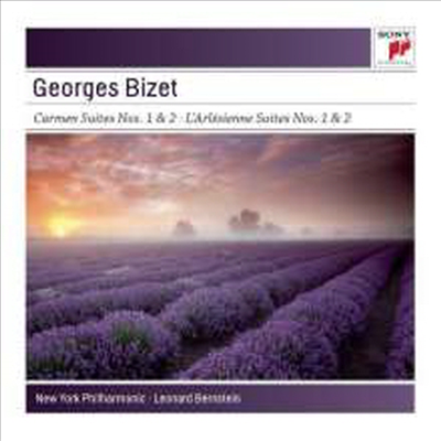 비제: 카르멘 모음곡 1, 2번, 아를르의 여인 모음곡 1, 2번 (Bizet: Carmen Suites & L'arlesienne Suites)(CD) - Leonard Bernstein