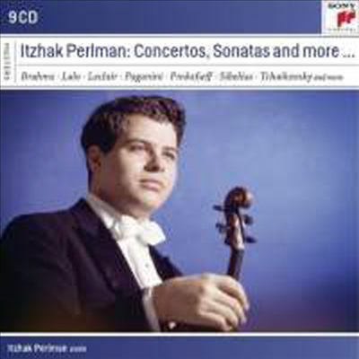 이작 펄만이 연주하는 바이올린 협주곡과 소나타 (Itzhak Perlman - Concertos & Sonatas) (9CD Boxset) - Itzhak Perlman