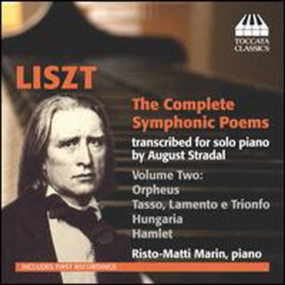리스트: 피아노 편곡에 의한 교향시 (Liszt: The Complete Symphonic Poems Transcribed for Solo Piano By August Stradal, Vol. 2)(CD) - Risto-Matti Marin