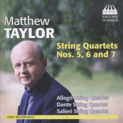 테일러: 현악 사중주 5-7번 (Taylor: String Quartet No.5-7) - Dante String Quartet
