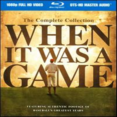 When it Was a Game: The Complete Collection (웬 이프 워즈 어 게임) (한글무자막)(Blu-ray) (2011)