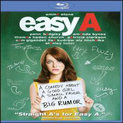 Easy A (이지에이 ) (한글무자막)(Blu-ray) (2010)